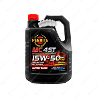 Penrite MC-4ST 15W-50 100% PAO & ESTER Motorcycle Engine Oil 4L MC415W50004