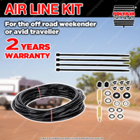 Polyair 5m Length Soft Air Line & Valve Kit - Suit Red & Ultimate Series