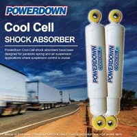 2 Front POWERDOWN COOL CELL Shock Absorbers for HENDRICKSON PARASTEER 59483-000