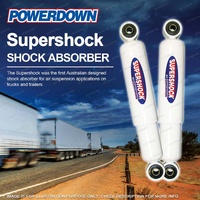 2 x Front POWERDOWN SUPERSHOCK Shock Absorbers for HENDRICKSON B-25515