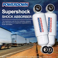 2 Front POWERDOWN SUPERSHOCK Shocks for HENDRICKSON T9-084 T9-106 5.5" 6.5"