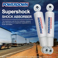 2 x Rear POWERDOWN SUPERSHOCK Shock Absorbers for HINO HU275B NZ HU276B NZ 87-On