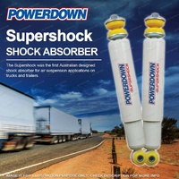 2 x Front POWERDOWN SUPERSHOCK Shock Absorbers for IVECO MP4500 MP4500 6x4