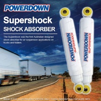 2 x Rear POWERDOWN SUPERSHOCK Shock Absorbers for IVECO MP4500 60675-003