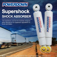 2 Rear POWERDOWN SUPERSHOCK Shock Absorbers for MAN 22.372 26.320 81.43701.6177
