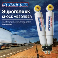 2 x Rear POWERDOWN SUPERSHOCK Shock Absorbers for MITSUBISHI MM515 MM527H MM812H