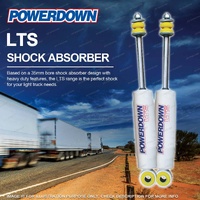 2 x Front POWERDOWN LTS Shock Absorbers for MITSUBISHI FE Series FE70CB NZ 02-08