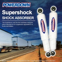 2 x Rear POWERDOWN SUPERSHOCK Shock Absorbers for NEWAY AD-246 8.75" RIDE HEIGHT