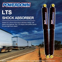 2 x Rear POWERDOWN LTS Shock Absorbers for NISSAN URVAN E24 82-97 56210-01N00