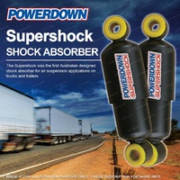 2 x Front POWERDOWN SUPERSHOCK Shock Absorbers for R.O.R XL9000 FLEXLITE 90-2456