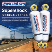 Front POWERDOWN SUPERSHOCK Shock Absorbers for TMC LMV Series 626412 20mm Mount