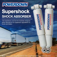 2 x Front POWERDOWN SUPERSHOCK Shock Absorbers for VOLVO F16 1080654 1609553