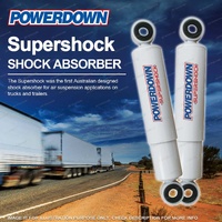 2 x Front POWERDOWN SUPERSHOCK Shock Absorbers Premium Quality for WHITE 5534430