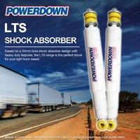 2 x Rear Powerdown LTS Shock Absorbers for Mitsubishi FE Series FE85D 08 - On