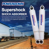 2 x Rear Powerdown Supershock Shock Absorbers for Volvo FM11 FM12 FM13 6x2 9.5"