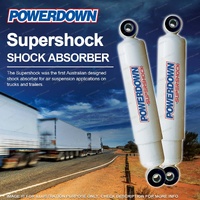 2 x Rear Powerdown Supershock Shock Absorbers for Man TGL Series Air suspension