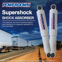 2 Rear Powerdown Supershock Shocks for Mack Metroliner Superliner Trident Vision
