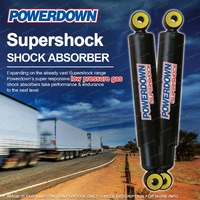 2 x Front Powerdown Supershock Shock Absorbers for Mitsubishi M618M MK Series