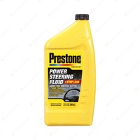 Prestone 946ML Power Steering Fluid with Stop Leak - Prevents Corrosion