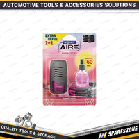 Aire Aromate Air Refresher Vent Clip with Extra Refill - Sweet Candy Scented Oil