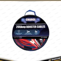 Charge 200 Amp Booster Cables - 2.7M long with Fully Enclosed Insulated Clamps