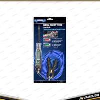 Charge 220mm Digital Circuit Tester - Alligator Clip with 3.6M Coiled Wire