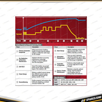 Charge 10Amp 6V & 12V Intelligent Battery Charger - LiFePO4 Lithium Car Battery