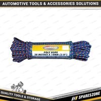 Loadmaster 30M x 10mm Poly Rope - Diamond Braided Heavy Duty Multi Purpose Use