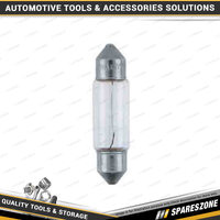 10 Pcs of Motolite 12V 3W Festoon Globe - S V 7-8 Festoon Lights Bulbs