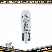 10 Pcs of Motolite 12V 1.2W Wedge Globe - W2 x 4.6D Wedge Light Bulbs