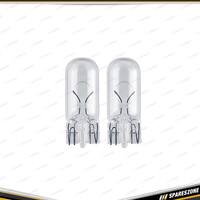 10 Pcs of Motolite 12V 5W Wedge Globe - W2.1 x 9.5D Wedge Light Bulbs