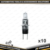 10 Pcs of Motolite H1 & HC3 Globe - 2 Terminal Halogen H1 & HC3 Light Bulbs