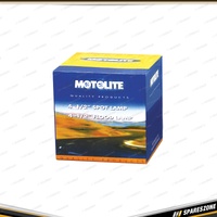 2 x Motolite 12V 100W Spot Lamp Sealed Beams - 4-1/2 Inch Clear Lens
