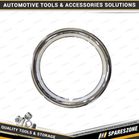 PC Covers 14" Chrome Steel Wheel Trim Ring - Smooth Rolled Edge Individual