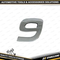 Pro-Kit Decorative Number 9 - Package of 10 Car Exterior Vehicle Body Decoration