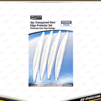 4 Pcs of Pro-Kit Transparent Door Edge Protector Set - Strong Adhesion