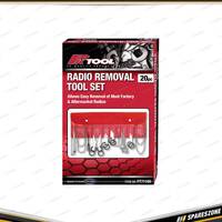 20 Pcs of PK Tool Radio Removal Tool Set - Easy Removal of Most of Radios