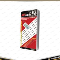 200 Pcs of PK Tool Washer Hex Head Self-Drilling Screw Assortment - In Case