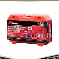 18 Pcs of PK Tool Stud Bolt Nut & Screw Remover Extractor & Installer Set