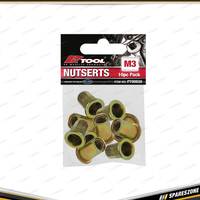 10 Pcs of PK Tool M3 Nutserts - Alloy Steel to Suit Nutsert Rivet Tools