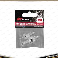 2 Pcs of PK Tool M8 Nutsert Mandrel - to Suit Nutsert Rivet Tools
