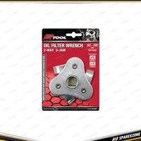 PK Tool 3 Claw Oil Filter Wrench - Fits Filters 63-102mm with Adaptor