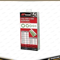 270 Pcs of PK Tool HNBR O-Ring for Air Conditioning - Contains 18 Popular Sizes