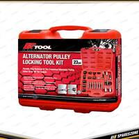23 Pcs of PK Tool Alternator Pulley Remover Kit - Easy Removal of Pulley
