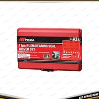 17 Pcs of PK Tool Bush/Bearing Seal Driver Set - Removes & Installs
