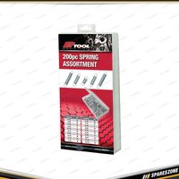 200 Pc of PK Tool Springs Assortment - Multiple Size in Re-Sealable Plastic Case