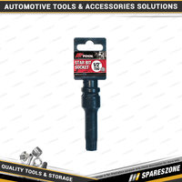 PK Tool 1/2 Inch Drive Impact Star Bit Socket - T50 6 Point 78mm SNCM Steel