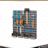 PK Tool Tool Rack Set - 18 Pcs of Wall Mounted With Mounting Boards