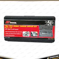 10 Pcs of PK Tool Thread Repair Tool Set - M14 Coil Insert with Taps