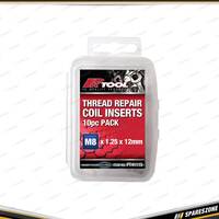 10 Pcs of PK Tool Thread Coil - Wire Thread Insert Set M8 x 1.25 x 12mm